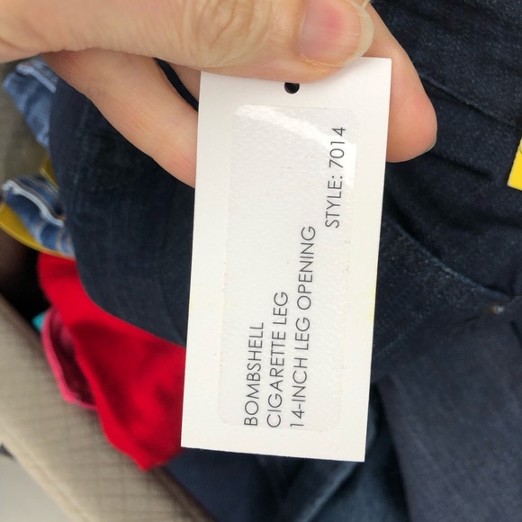 J Brand Bombshell Jeans cigarette leg size 30 NWT - Picture 6 of 6